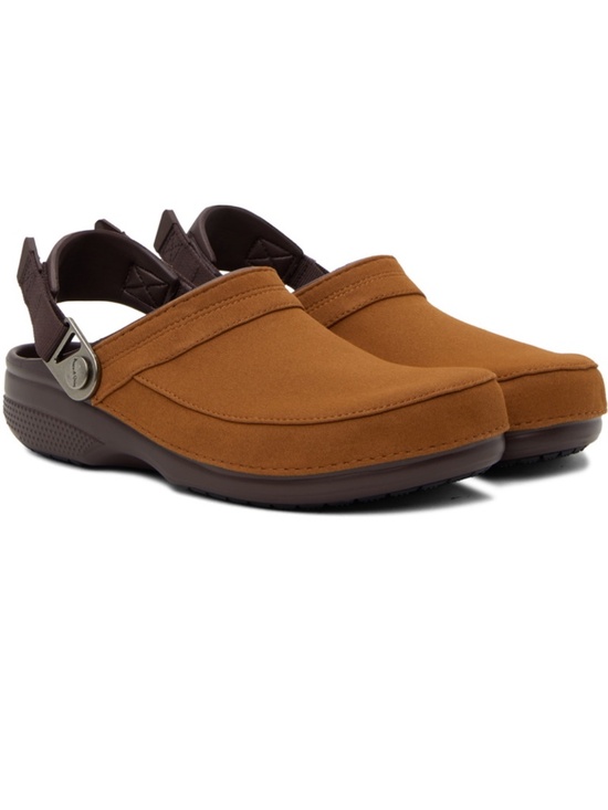 CROCS Shoes - Crocs Museum of Peace and Quiet Classic Clogs Size M7 W9 Ginger/brown color